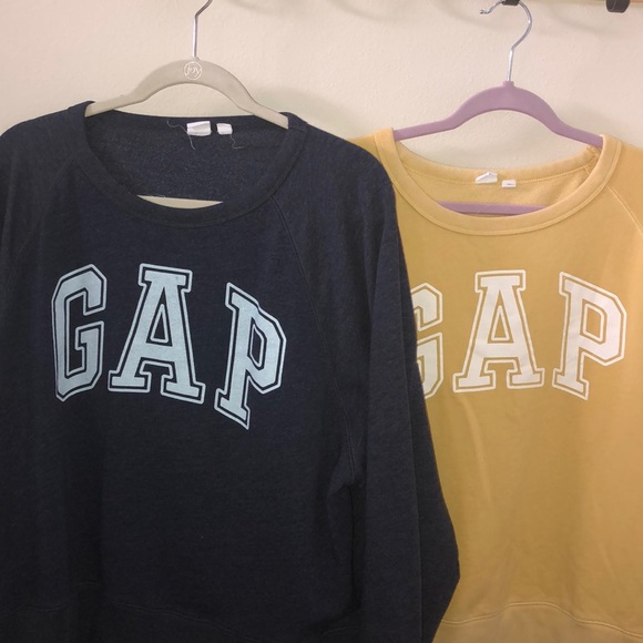 GAP Tops - Two XXL GAP Sweatshirts, washed never worn